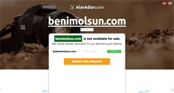 Desktop Screenshot of benimolsun.com
